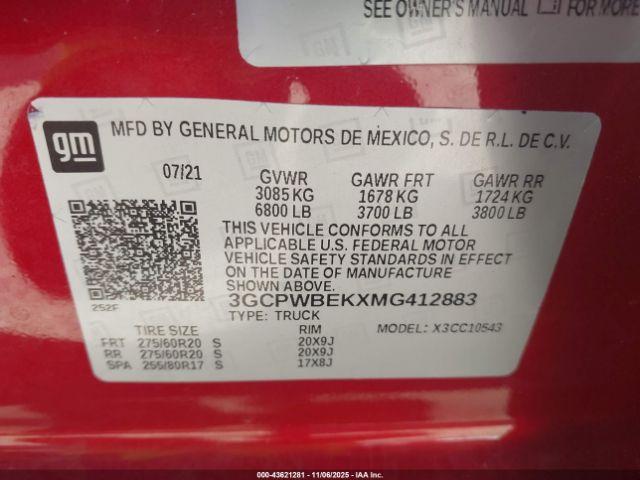 Chevrolet Silverado 1500 2wd  Short Bed Custom Image 6