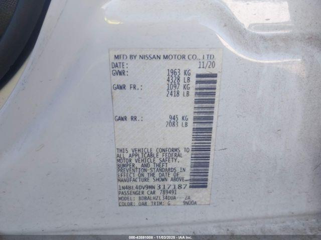 Nissan Altima Sv Fwd Image 8