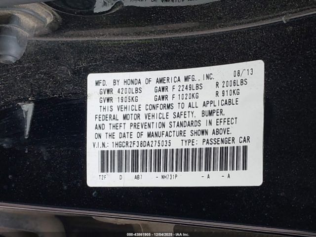 Honda Accord Lx Image 12