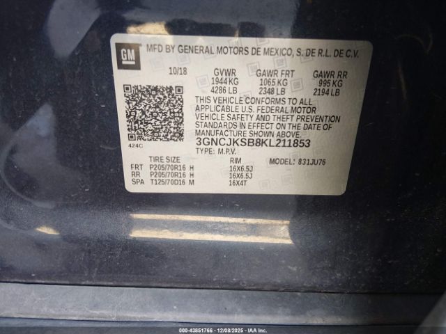 Chevrolet Trax Ls Image 7