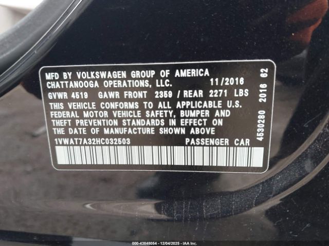 Volkswagen Passat 1.8t S Image 10