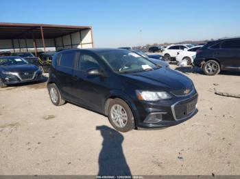  Salvage Chevrolet Sonic