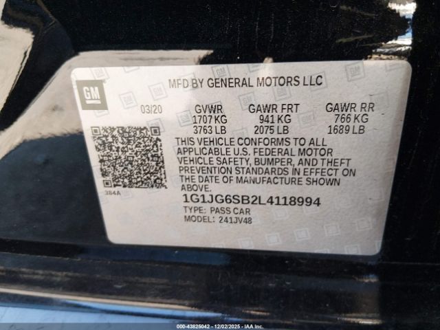 Chevrolet Sonic Fwd  1fl 5-door Image 15