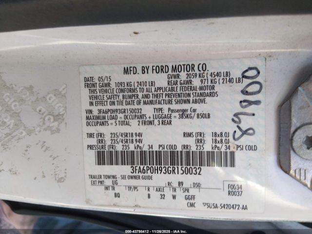 Ford Fusion Se Image 14