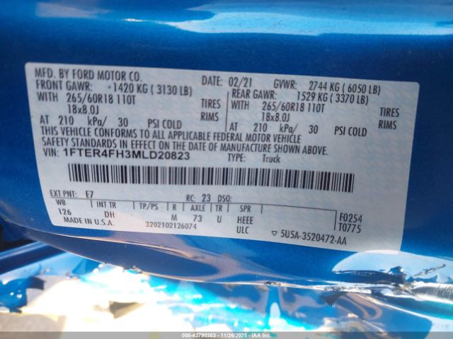 Ford Ranger Lariat Image 11