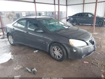  Salvage Pontiac G6