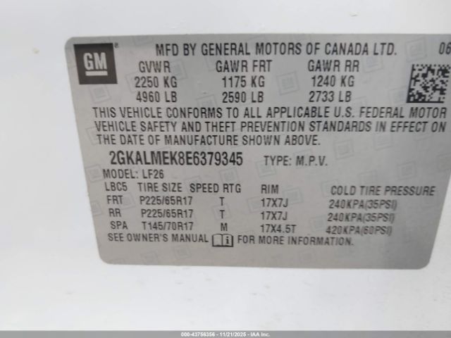GMC Terrain Sle-1 Image 13