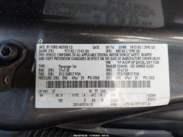 Ford Focus Se Image 3