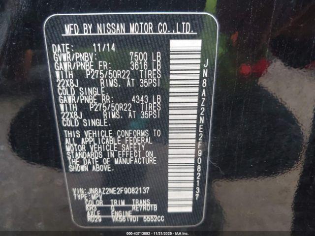 INFINITI Qx Image 10