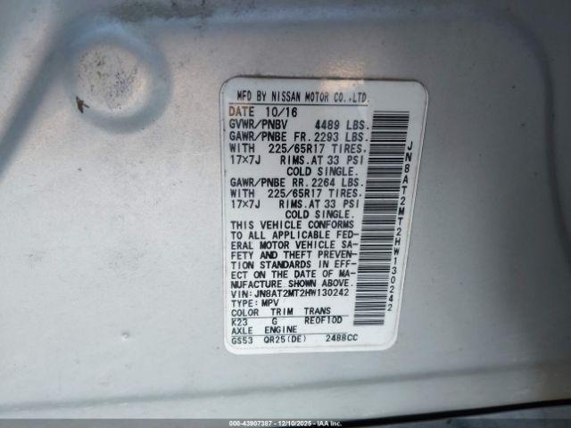 Nissan Rogue S Image 14