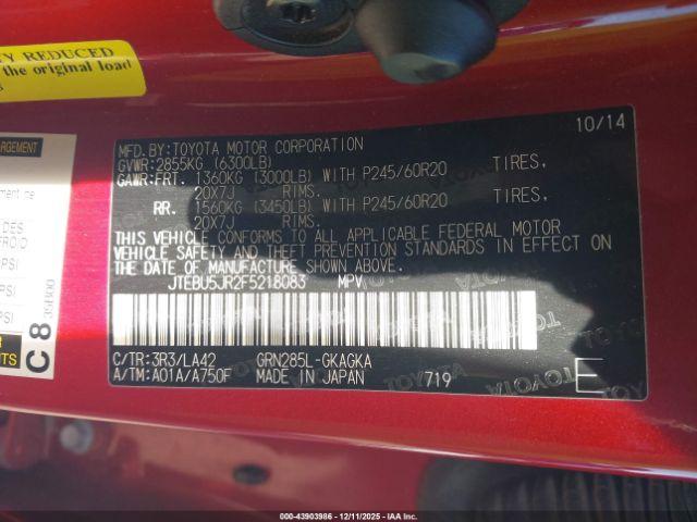 Toyota 4Runner Limited Image 16