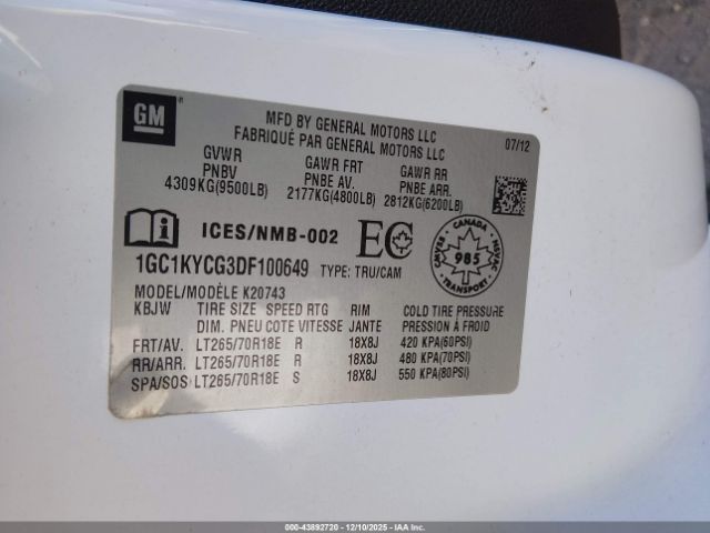 Chevrolet Silverado 2500 Ltz Image 12