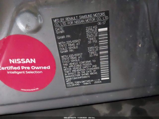 Nissan Rogue Sv Image 5