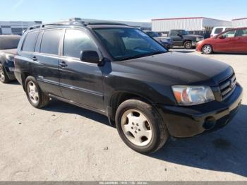  Salvage Toyota Highlander