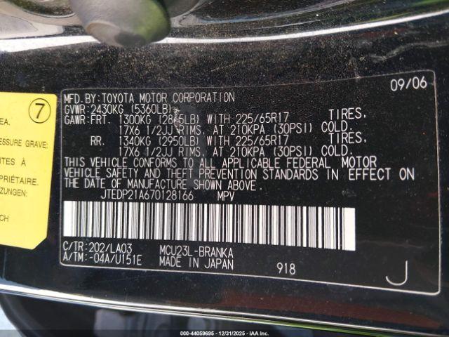 Toyota Highlander Limited V6 Image 6