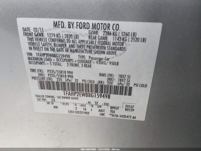 Ford Taurus Sel Image 11