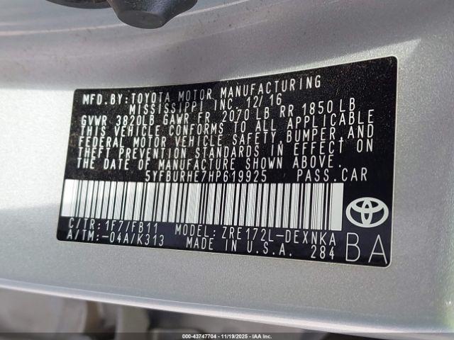 Toyota Corolla Le Image 10