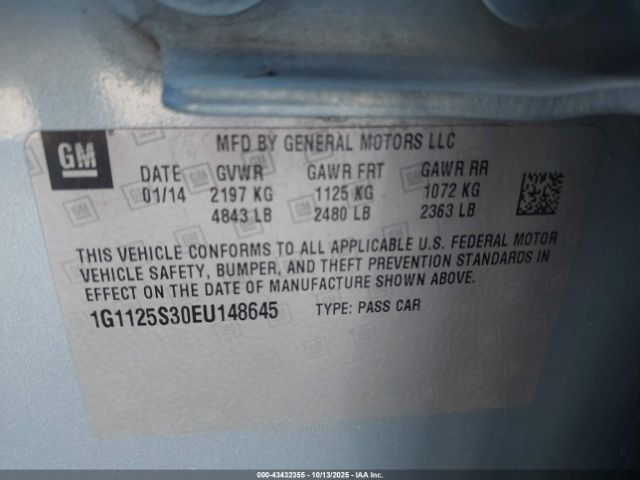 Chevrolet Impala 2lt Image 5