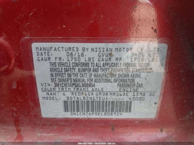 Nissan Versa 1.6 Sv Image 6