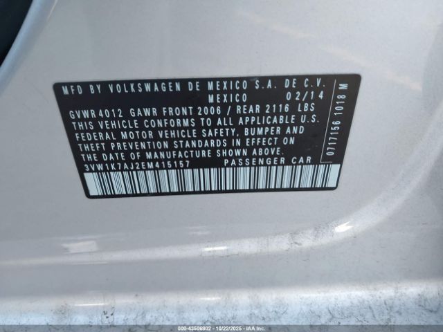 Volkswagen Jetta 2.0l S Image 5