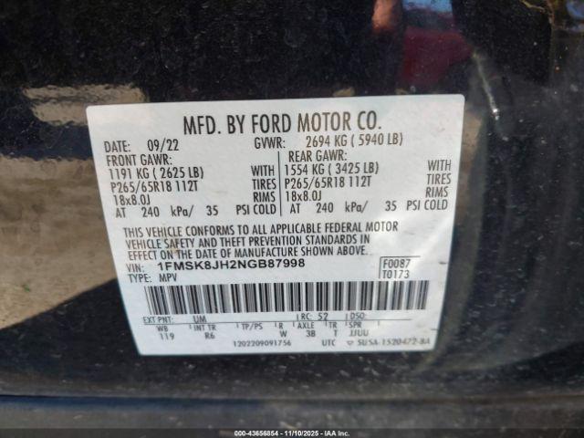 Ford Explorer Timberline Image 6