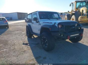  Salvage Jeep Wrangler