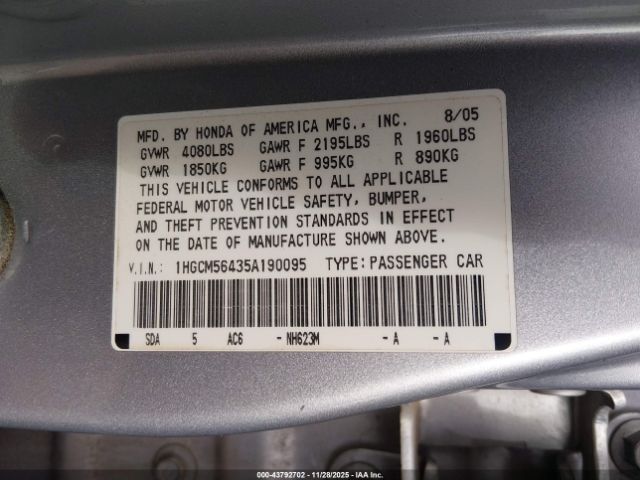 Honda Accord 2.4 Lx Image 11