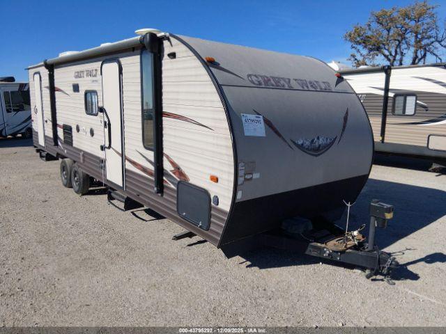  Salvage Forest River Cherokee Grey Wolf Travel