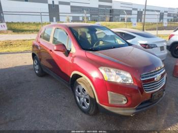  Salvage Chevrolet Trax