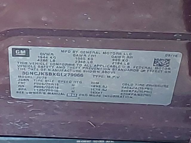 Chevrolet Trax 1ls Image 8