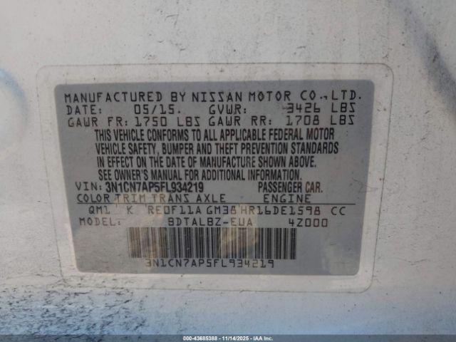 Nissan Versa 1.6 Sv Image 11