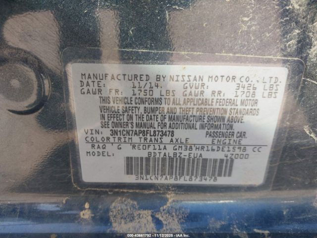 Nissan Versa Image 9