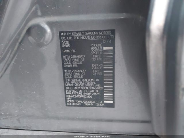 Nissan Rogue S Image 7