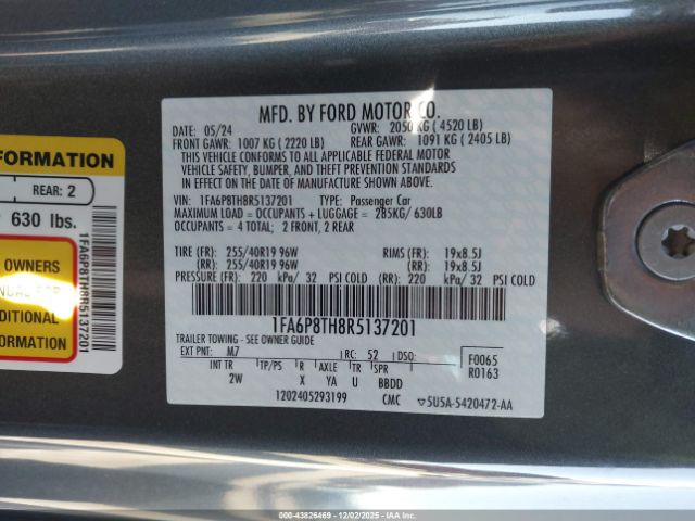 Ford Mustang Ecoboost Fastback Image 11