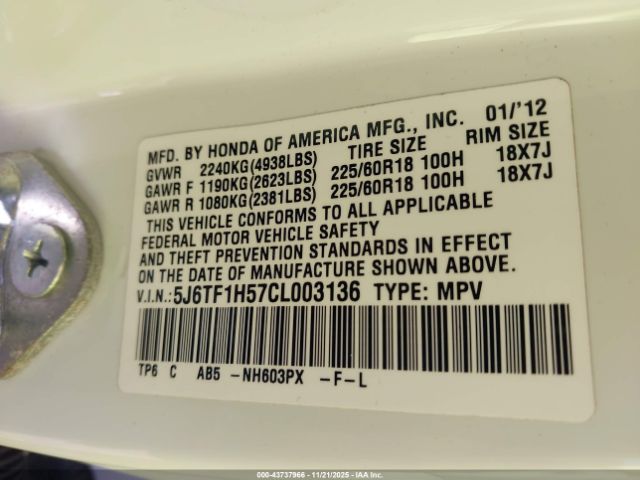 Honda Crosstour Ex-l Image 4