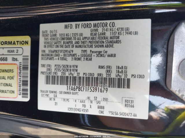 Ford Mustang Gt Image 3