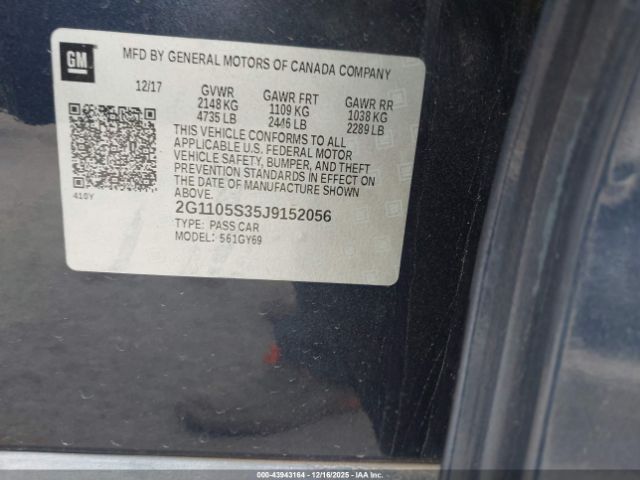 Chevrolet Impala 1lt Image 9