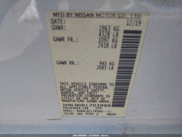 Nissan Altima S Fwd Image 4