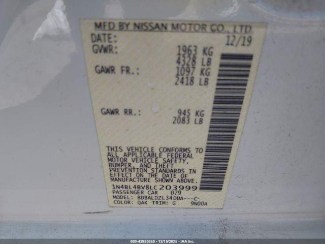 Nissan Altima S Fwd Image 4