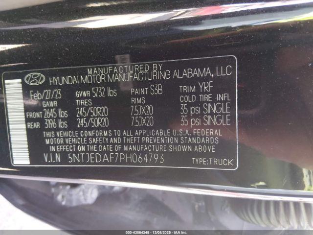 Hyundai SANTA CRUZ Limited Image 6