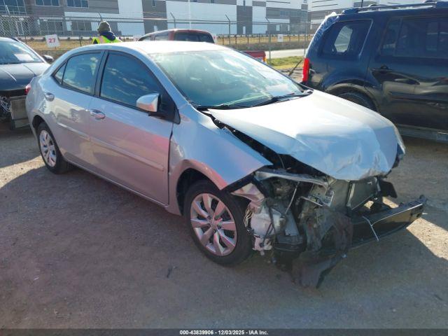  Salvage Toyota Corolla