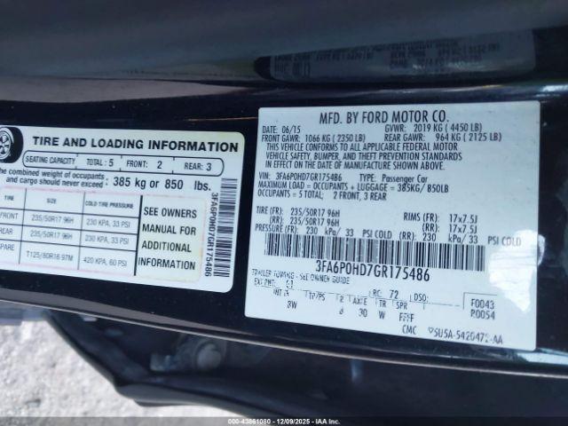 Ford Fusion Se Image 14