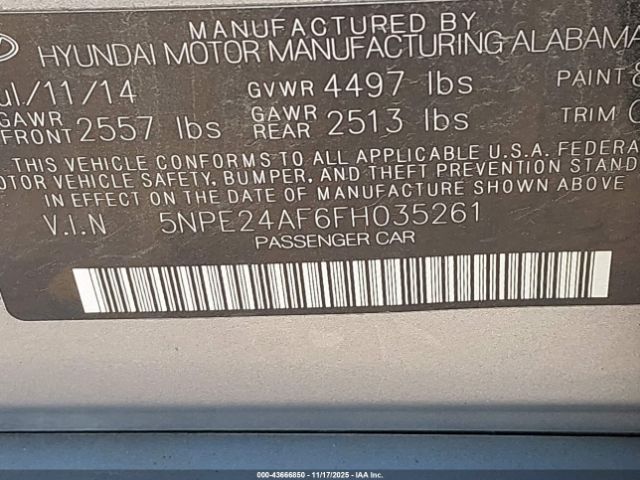 Hyundai SONATA Se Image 11