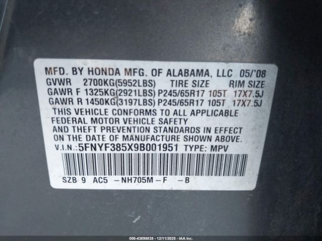 Honda Pilot Ex-l Image 11