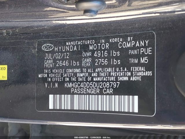 Hyundai Genesis 3.8 Image 8