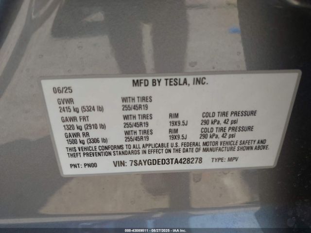 Tesla Model Y Long Range Dual Motor All-wheel Drive Image 6