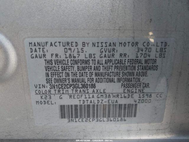 Nissan Versa Image 16