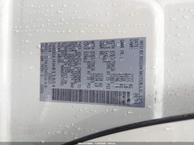 Nissan Frontier S 4x2 Image 15