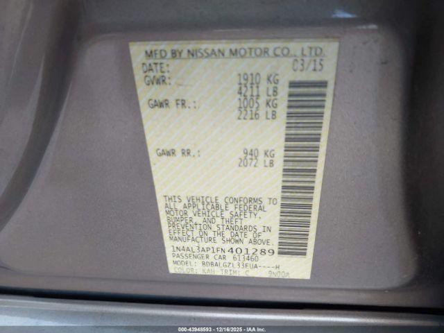 Nissan Altima 2.5 S Image 9