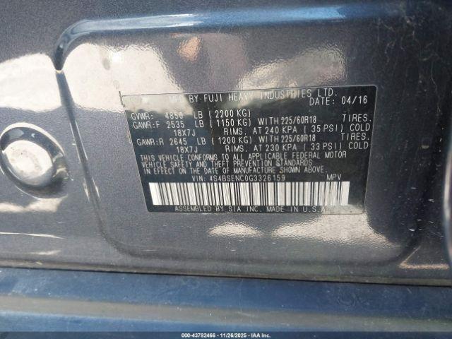 Subaru Outback 3.6r Limited Image 10